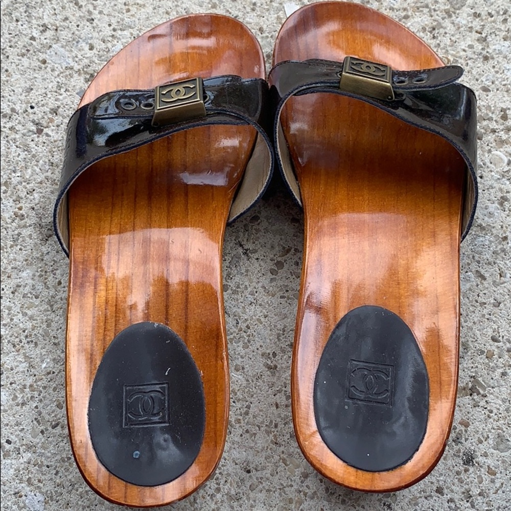 Authentic Chanel Classic Mules/Slides.